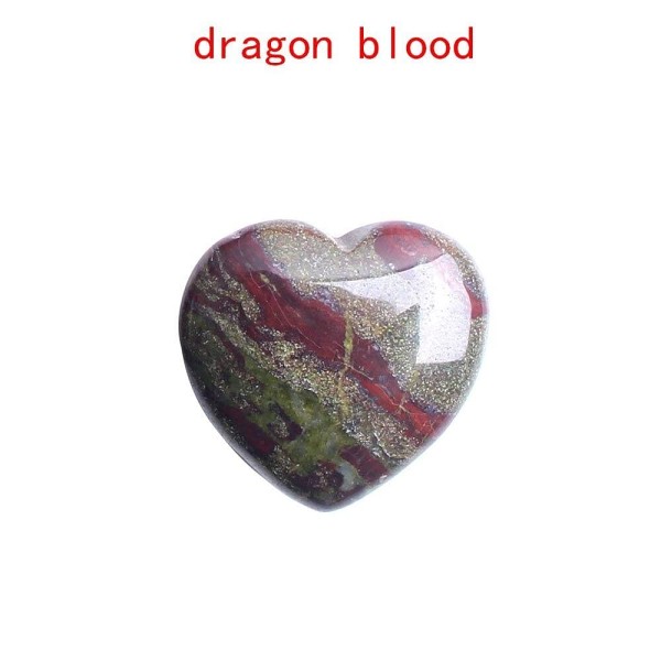 Heart Shaped Crystals Gemstones by Veasoon
