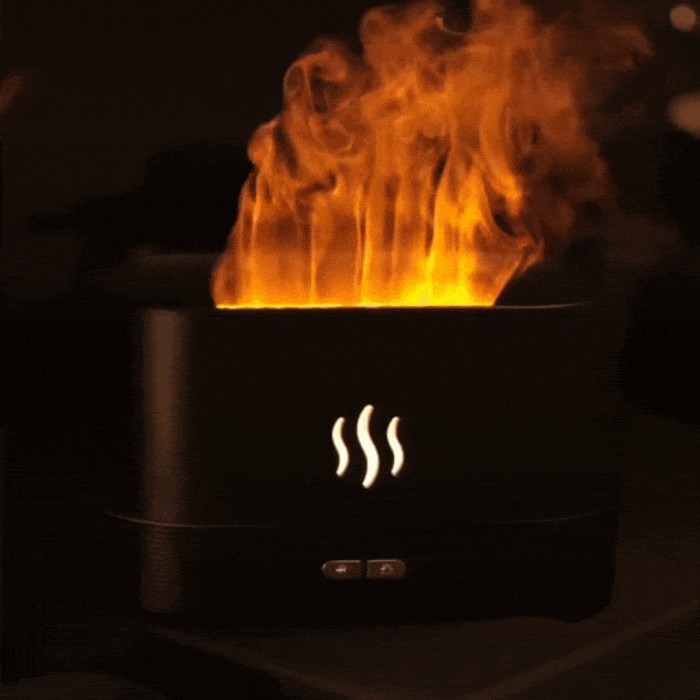 Flame Diffuser Humidifier by Veasoon