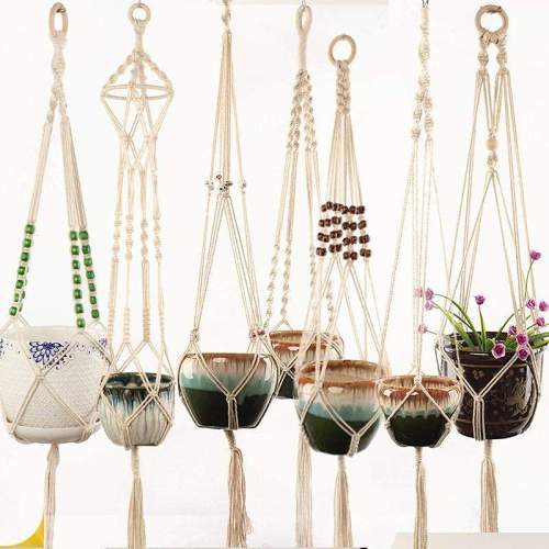 Handmade Macrame Plant Hanger by Veasoon