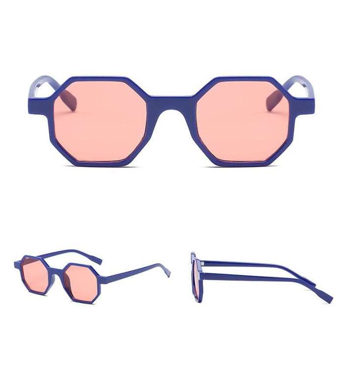 Hexagonal Retro Vintage Sunglasses