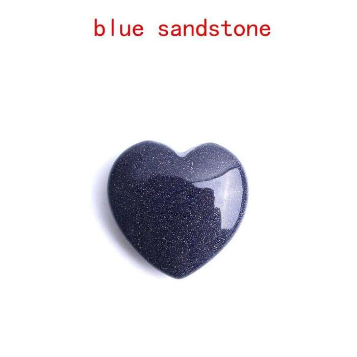 Heart Shaped Crystals Gemstones by Veasoon