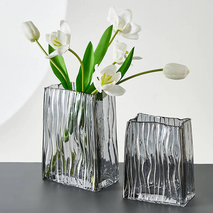 Light Luxury Portable Glass Vase
