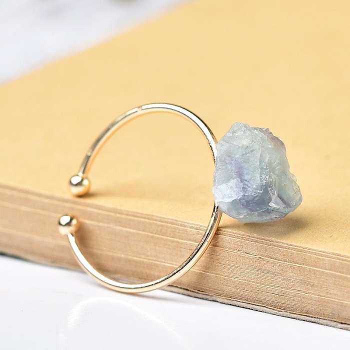 Natural Healing Stone Ring