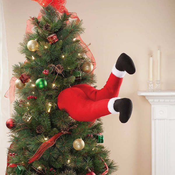 Trapped Elf Decoration for Christmas Tree by Veasoon
