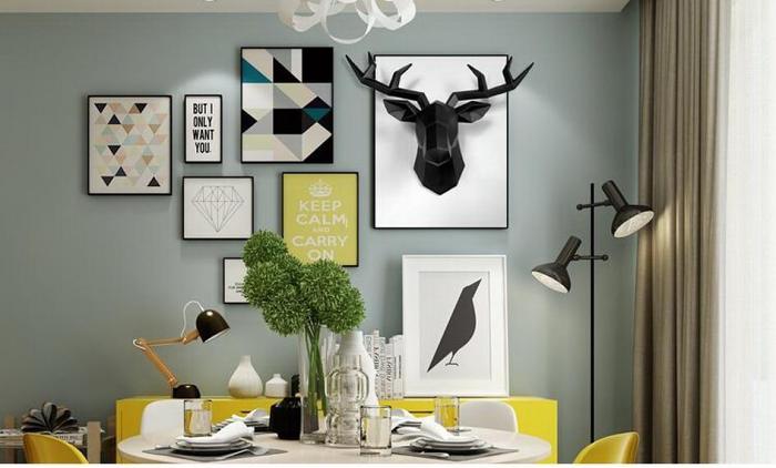 3D Deer Head Wall Statue by Veasoon