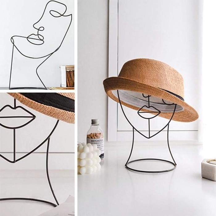 Nordic Abstract Face Figurines by Veasoon