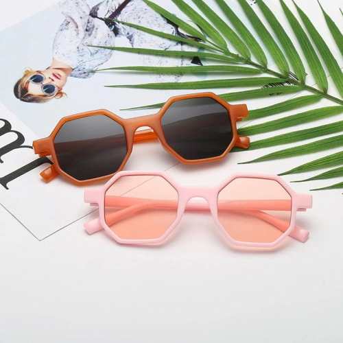 Hexagonal Retro Vintage Sunglasses