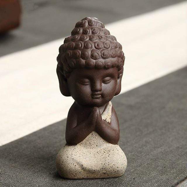 Little Buddha Meditation Statue by Veasoon