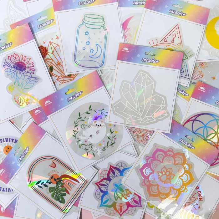 Suncatcher Window Stickers (32 Designs) by Veasoon