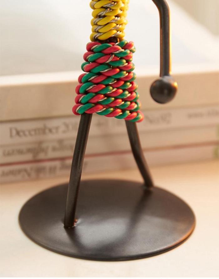 Handmade Figurines Metal Candlesticks by Veasoon