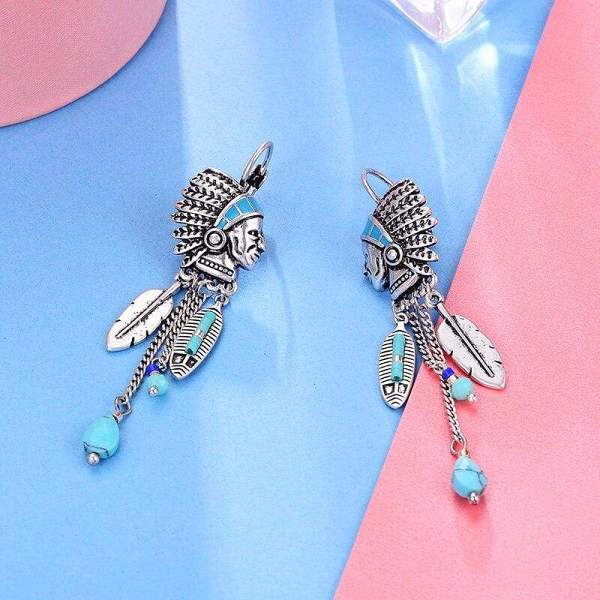 Native American Tassel Earrings