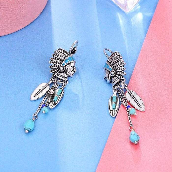 Native American Tassel Earrings