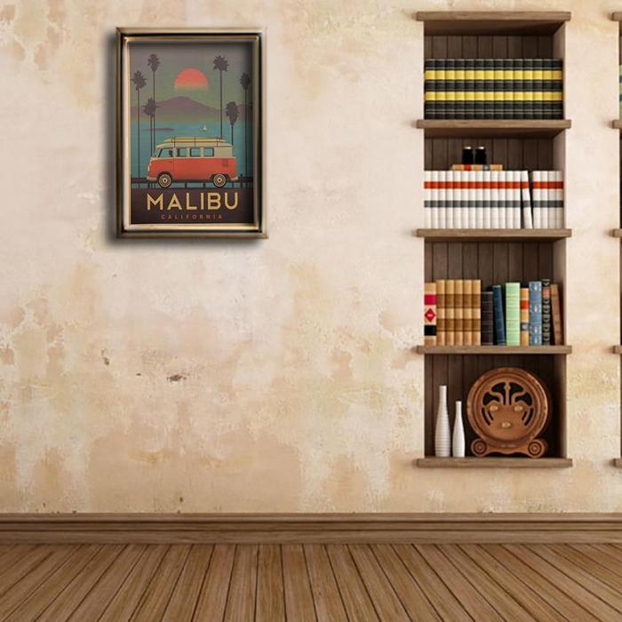 MALIBU poster by Veasoon