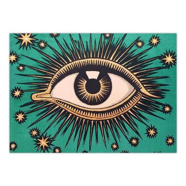 Mystical Eye Wall Art by Veasoon