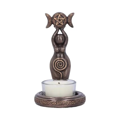 Moon Goddess Tealight Candle Holder by Veasoon