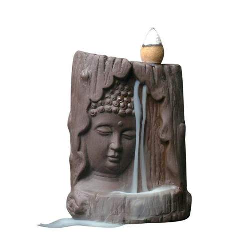 Buddha's Wisdom Smoke Backflow Incense Burner by Veasoon