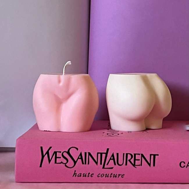 Female Form Shaped Candle by Veasoon