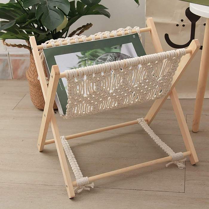 Handmade Bohemian Book Rack by Veasoon