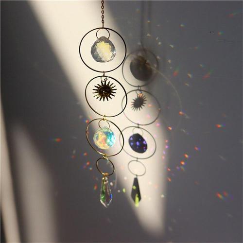 Rainbow Maker Crystal Suncatcher by Veasoon