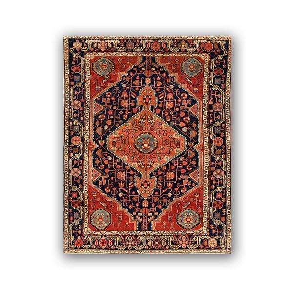 Oriental Pattern Wall Poster by Veasoon