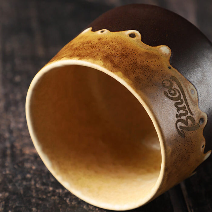Retro Ceramic Coffee Cup