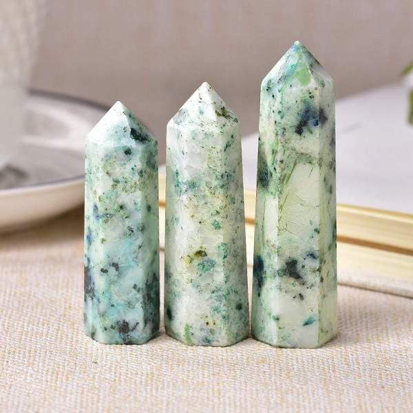Fynchenite Healing Crystal Point by Veasoon