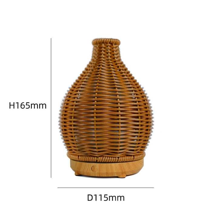 Braided Vase Ultrasonic Humidifier by Veasoon