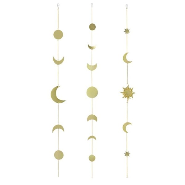 Moon Phases Wall Hanging Decor by Veasoon