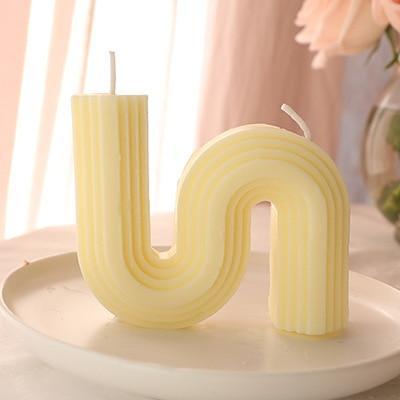 Handmade Wave Candle by Veasoon