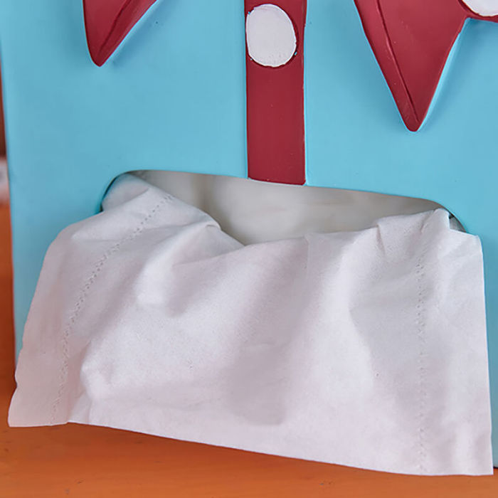 Bowknot Polka Dot Tissue Storage Box