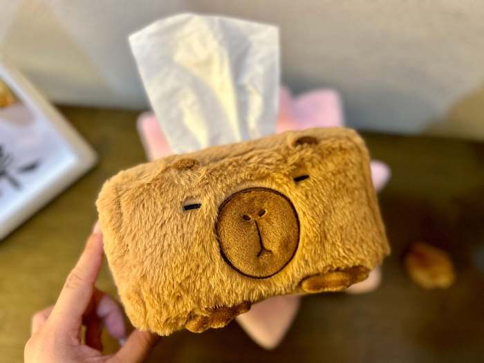 Capybara Tissue Box by Veasoon