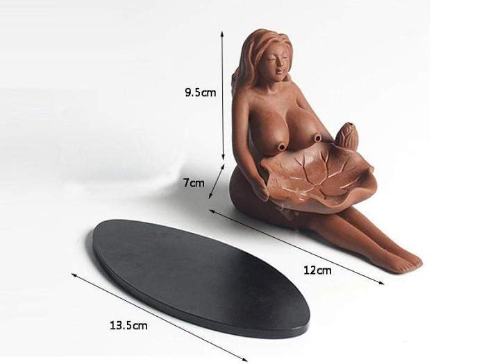 Naked Lady Incense Burner by Veasoon