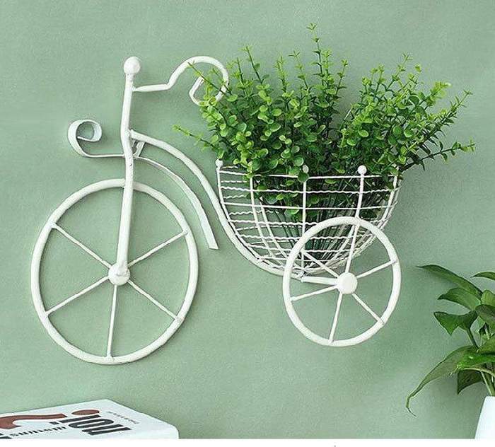Bicycle Hanging Flower Basket by Veasoon