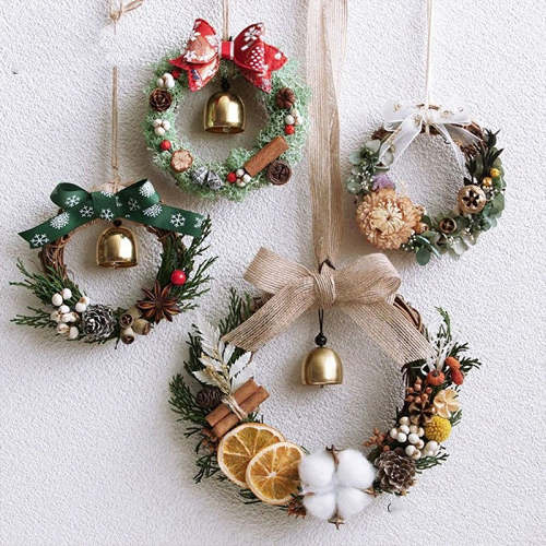 Festive Christmas Bracelet Garland Wreath by Veasoon