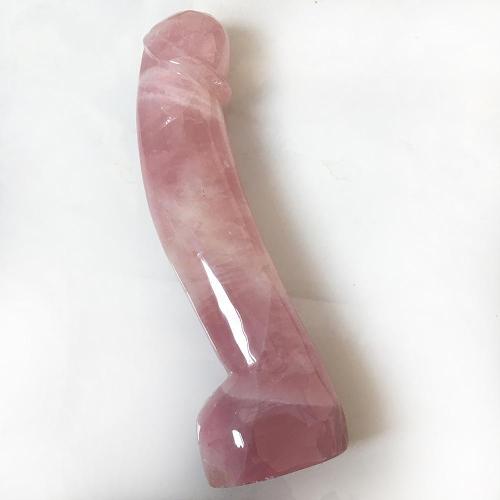 Rose Quartz Pleasure Wand by Veasoon