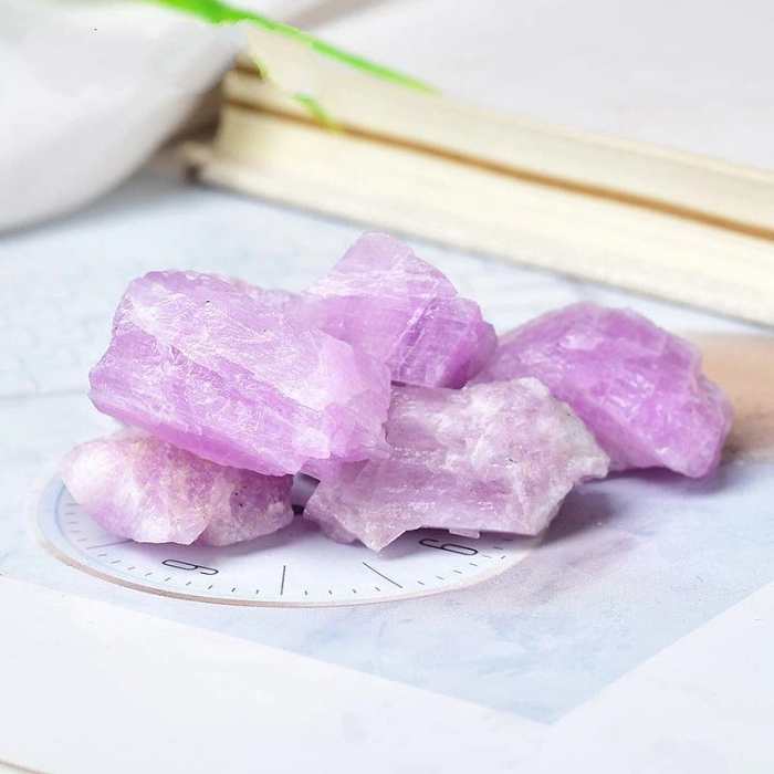 Purple Kunzite Raw Stone by Veasoon