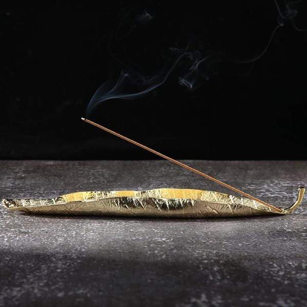 Bodhi Leaf Incense Stick Burner by Veasoon