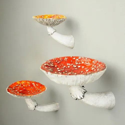Mushroom Floating Shelf by Veasoon