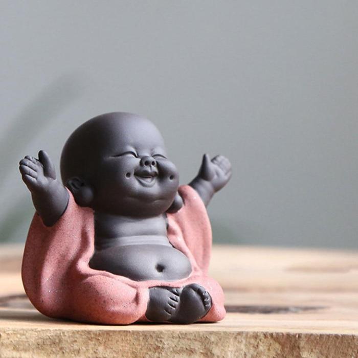 Baby Buddha Statue Decoration by Veasoon