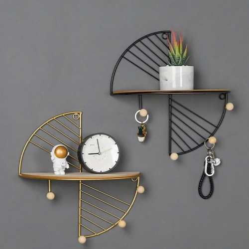 Iron Art Display Shelf by Veasoon