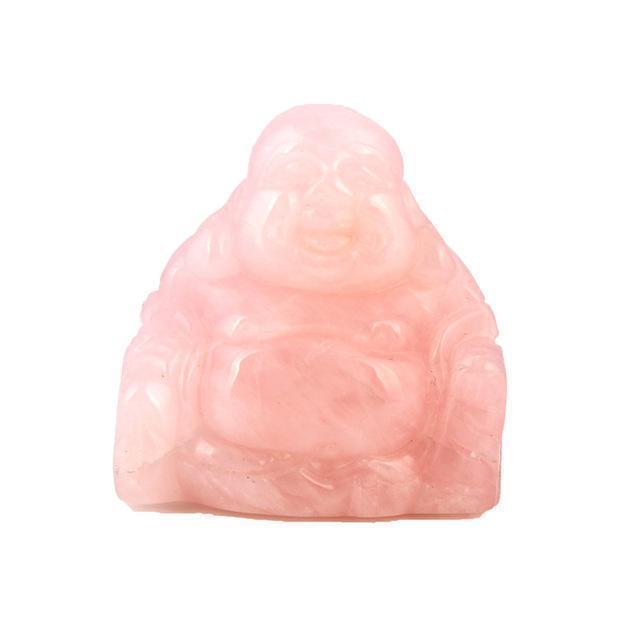 Natural Stone Carved Buddha Figurine by Veasoon