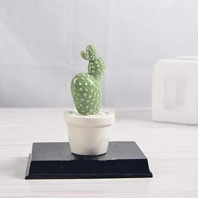 Cactus Pot Decor by Veasoon