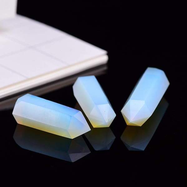 Opalite Crystal Point Tower by Veasoon