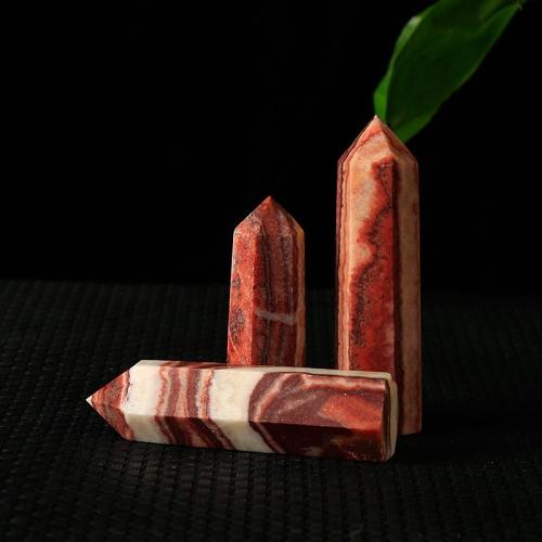 Rhodochrosite Crystal Point Tower by Veasoon