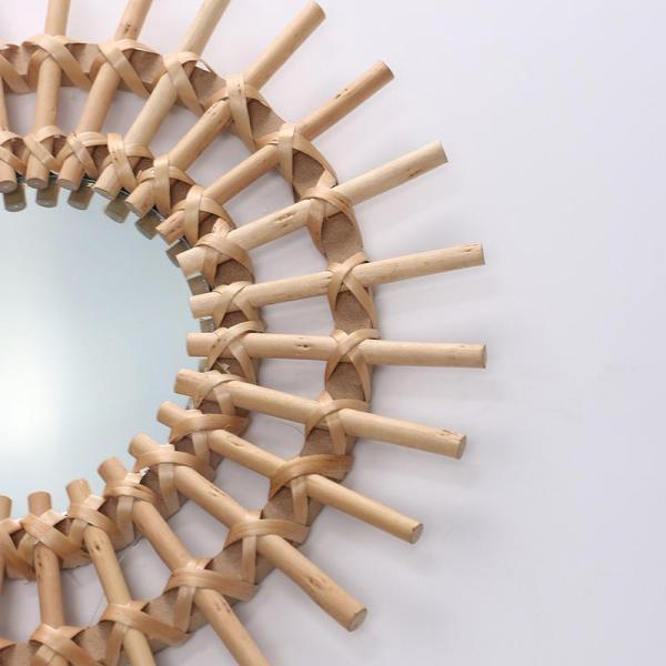 Magical Thinking Woven Wall Mirror by Veasoon