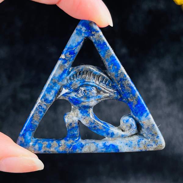 Lapis Lazuli Eye of Horus by Veasoon