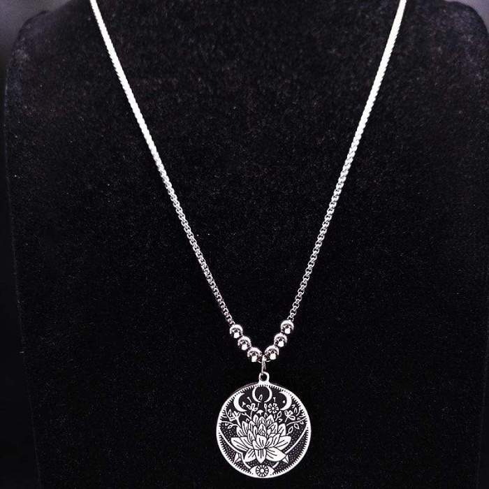 Lotus Flower Necklace