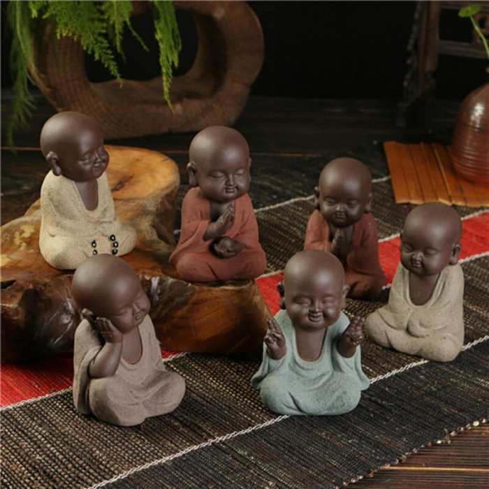 Little Buddha Figurines by Veasoon