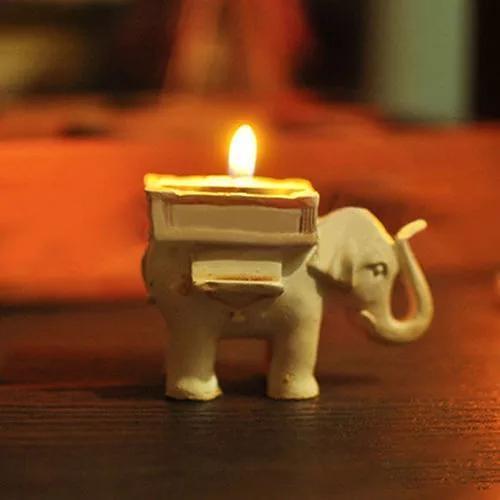 Elephant Candle Holder by Veasoon