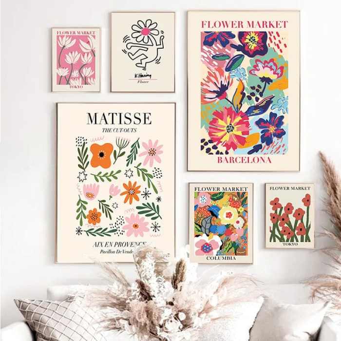 Henri Matisse Poster Set by Veasoon